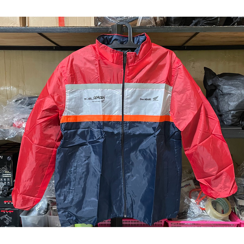 Jaket Honda Jaket Motor Honda Original AHM One Heart