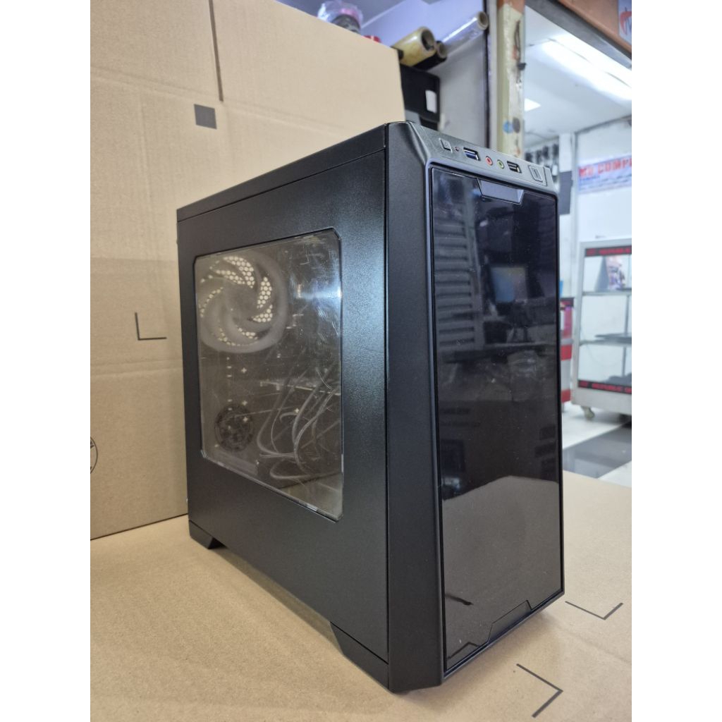CPU RAKITAN ASROCK H410 CORE I3 10100 RAM 16 GB SSD 256 GB VGA 1 GB SIAP PAKAI BERGARANSI