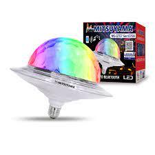 Lampu Led Speaker Bluetooth UFO Lampu Disco 6 watt Mitsuyama MS-0707 SERI MS-0708