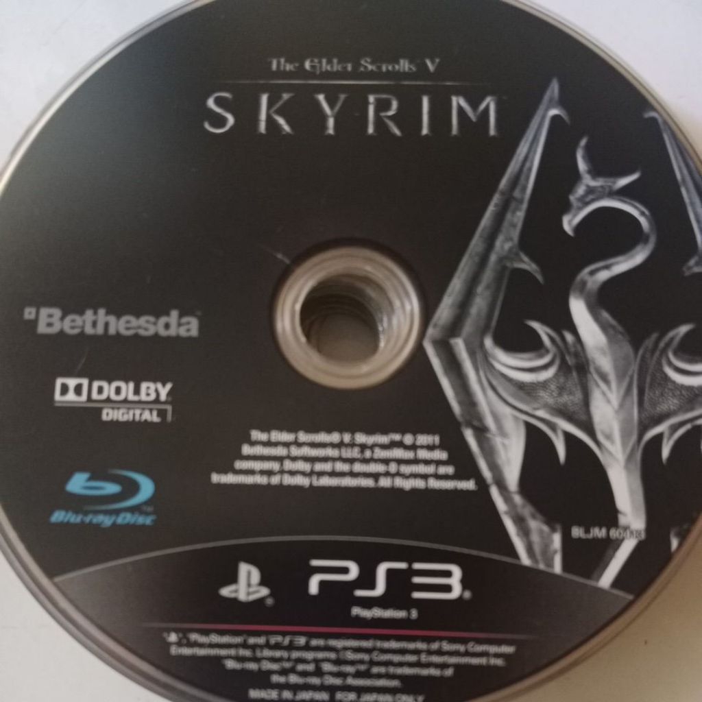 KASET PS3 SKYRIM  SECOND