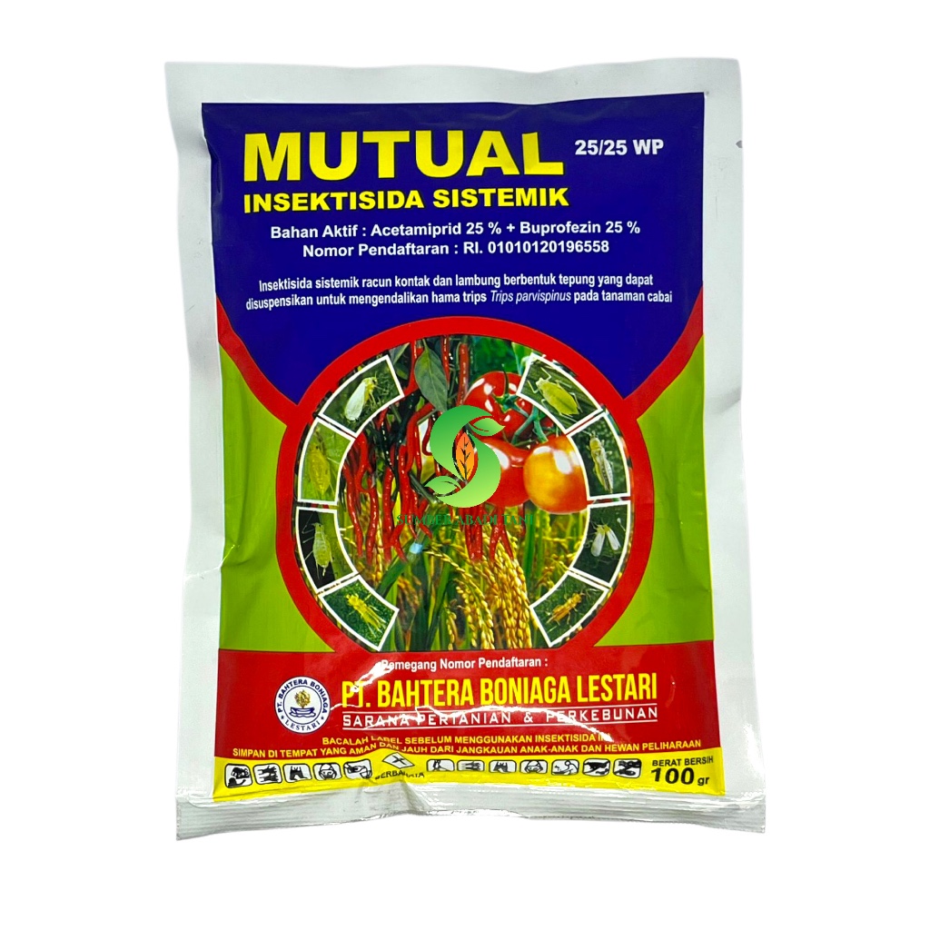 Mutua 100 GRl 25/25 WP Insektisida Sistemik Thrips