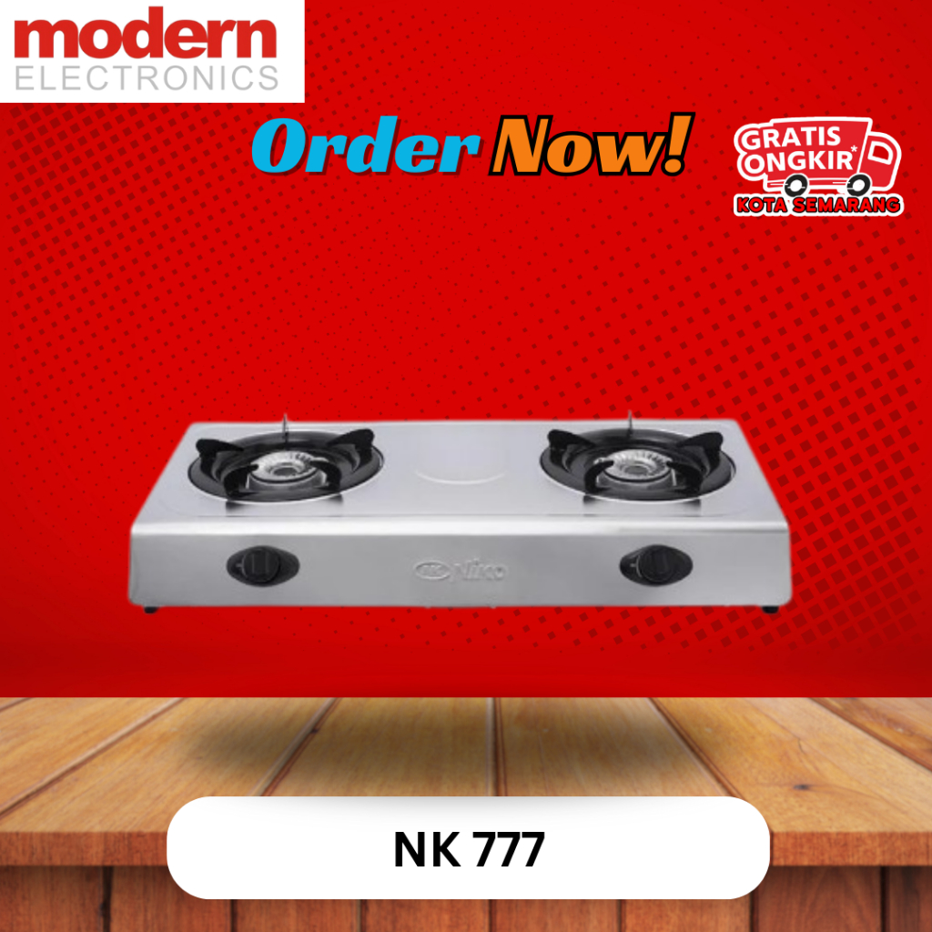 KOMPOR 2 TUNGKU NIKO NK 777