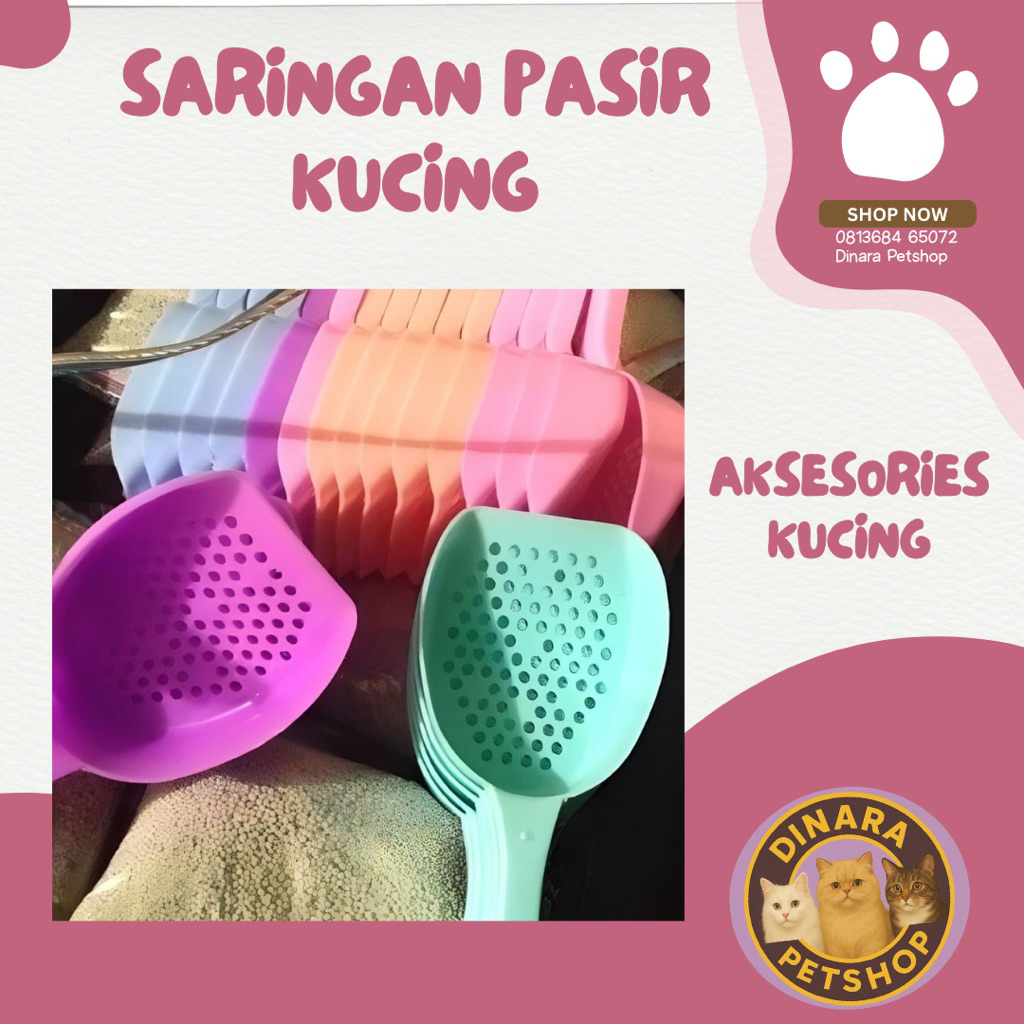 SARINGAN PASIR Kucing mpup Kucing Saringan