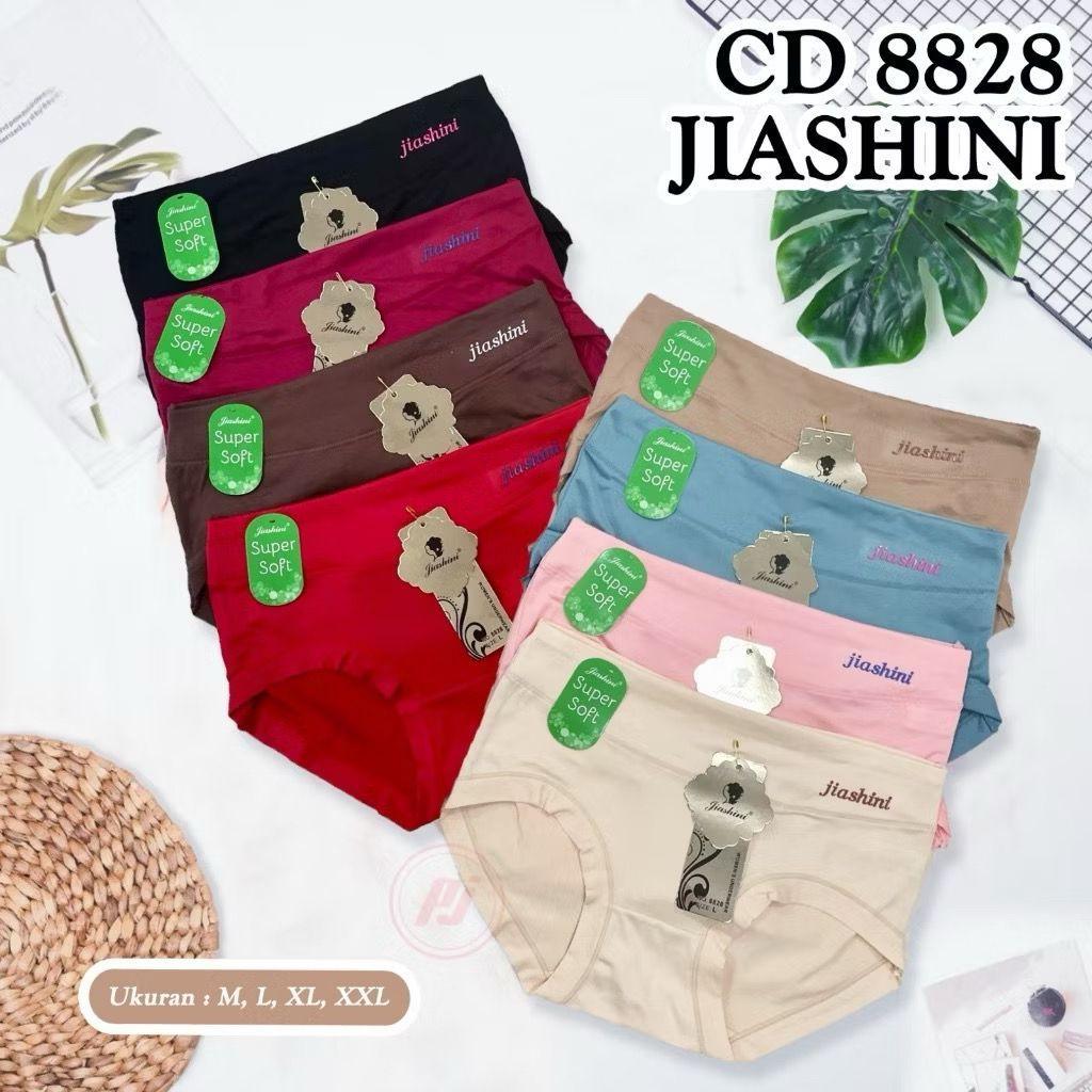 Celana Dalam Wanita Dewasa JIASHINI 8828 Bahan Lembut Berkualitas Tinggi Adem Menyerap Keringat Ukur