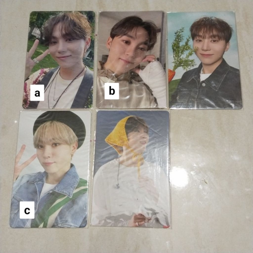 (BACA DESKRIPSI) PHOTOCARD OFFICIAL SEVENTEEN BLURAY INCOMPLETE SEUNGKWAN KMSTATION SEVENTEENTH HEAV