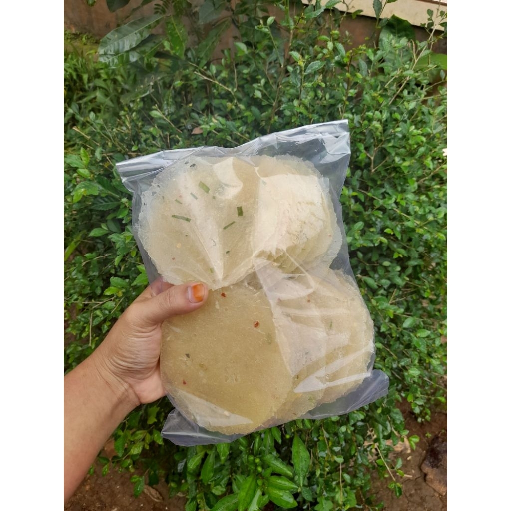 500 gram enye/ opak singkong mentah rasa original khas sukabumi