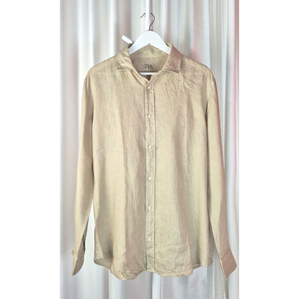 ZARA Kemeja Linen Pria