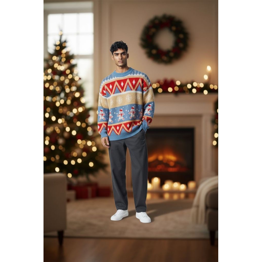 CARDIGAN UNISEX SWEATER CUTE OVERSIZE