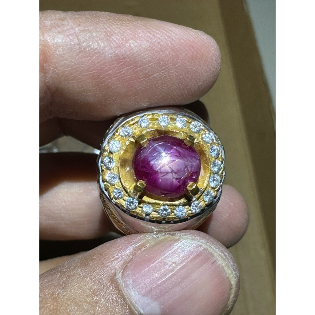 Ruby Star Burma NTE 3,42ct