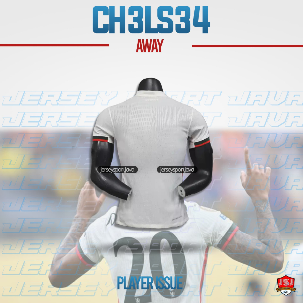 ( BISA COD ) PLAYER ISSUE JERSEY BAJU BOLA PRIA CHELSEA AWAY 2025 2026 PLAYER VERSION - BEST HIGT QU