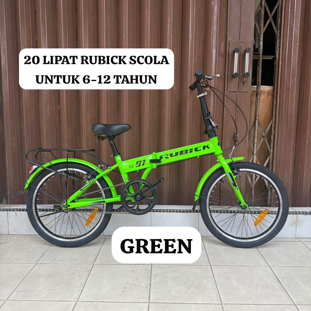 BATAM Sepeda Lipat 20 RUBICK SCOLA Single Speed
