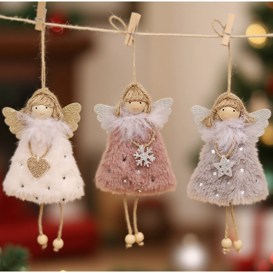 AKSESORIS NATAL / HIASAN DEKORASI NATAL / GANTUNGAN NATAL MALAIKAT