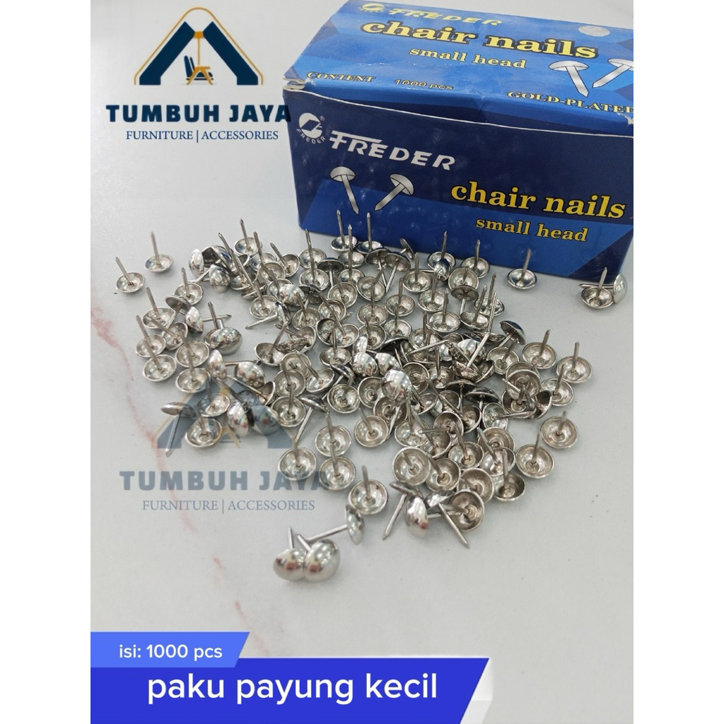 FREDER Paku Payung Kecil / Paku Payung Pines tebal / Paku Pines Chair Nails 5/8