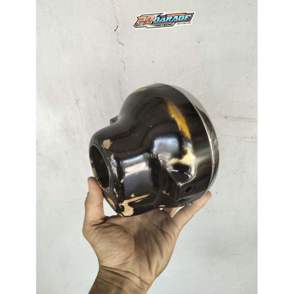 Batok lampu gl100 gl125 platina 79/80 original copotan