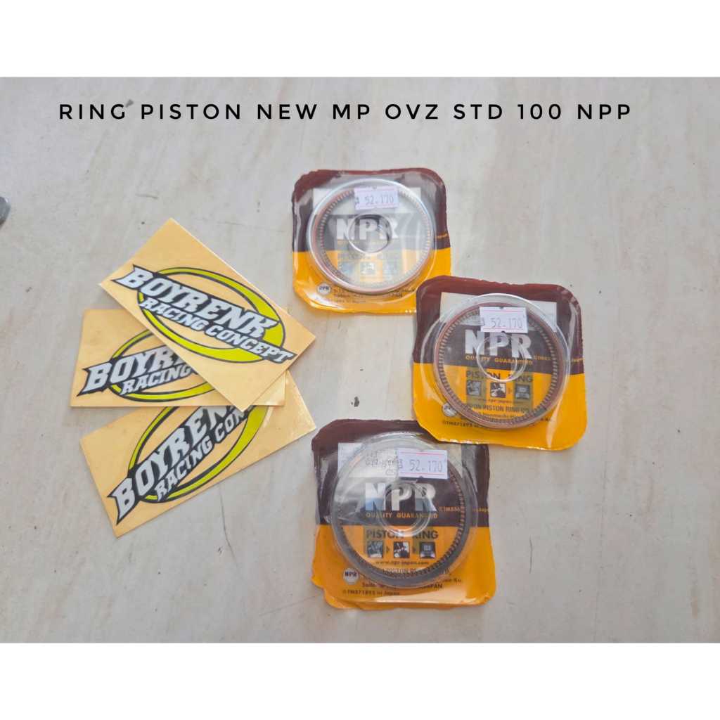 Ring Seher piston KYE Mega Pro New Verza CRF 150 L Merek npp - BOYRENK RACING CONCEPT
