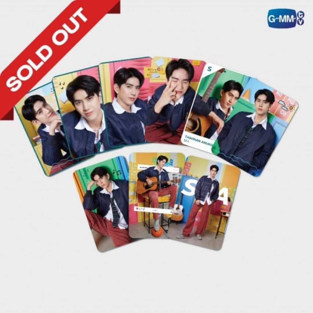Official Photocard Back To School Sea Tawinan GMMTV PC BTS Sea Tawinan