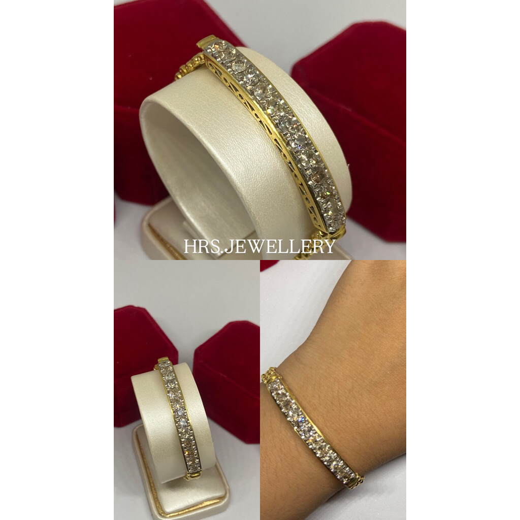 gelang Wanita full berlian banjar / gelang berlian