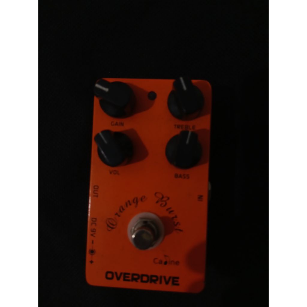 efek gitar caline - caline - caline overdrive -overdrive orange sunburst - caline overdrive orange s