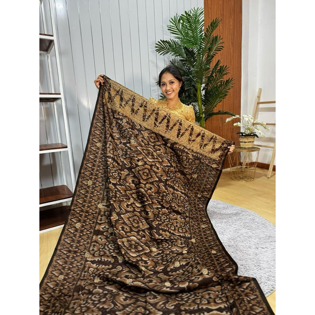 kamen lembaran bordir endek