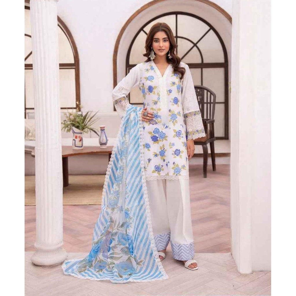 salwar kameez motif Bunga