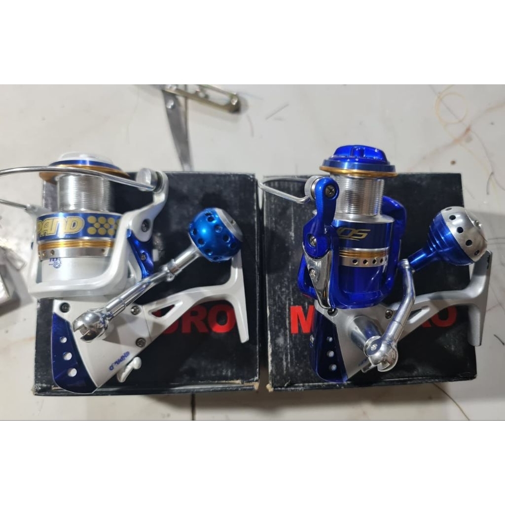 Reel pancing maguro expand 5000 dan maguro aquos 4000 mulus pemakaian 1x