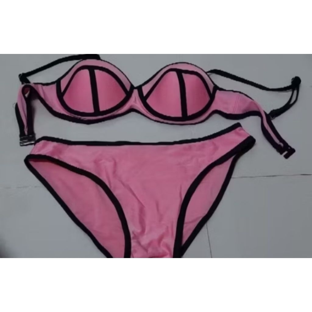preloved triangle bikini set | bra bikini | panties bikini
