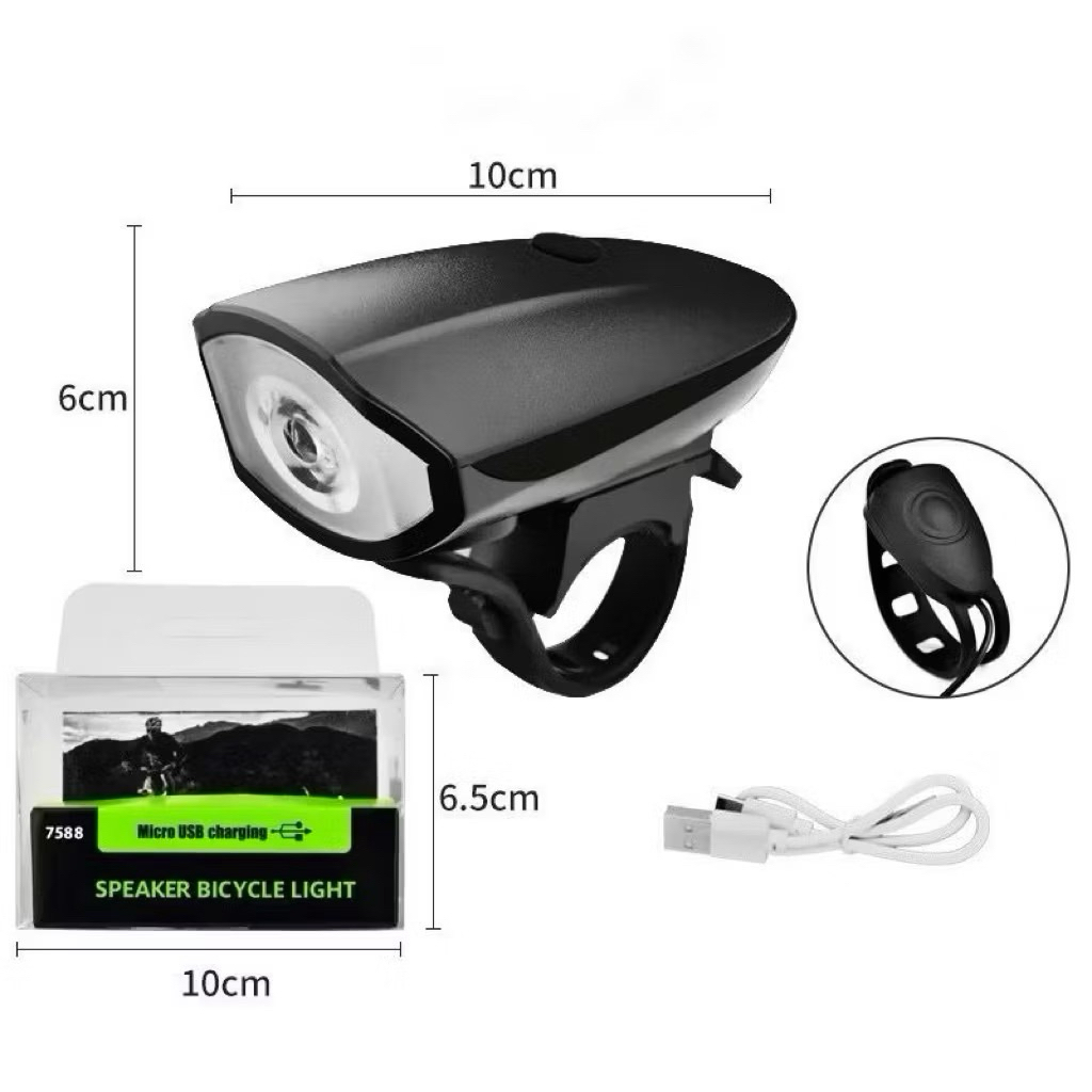 Accessories lampu sepeda basical serbaguna guna sepeda lampu plus klakson