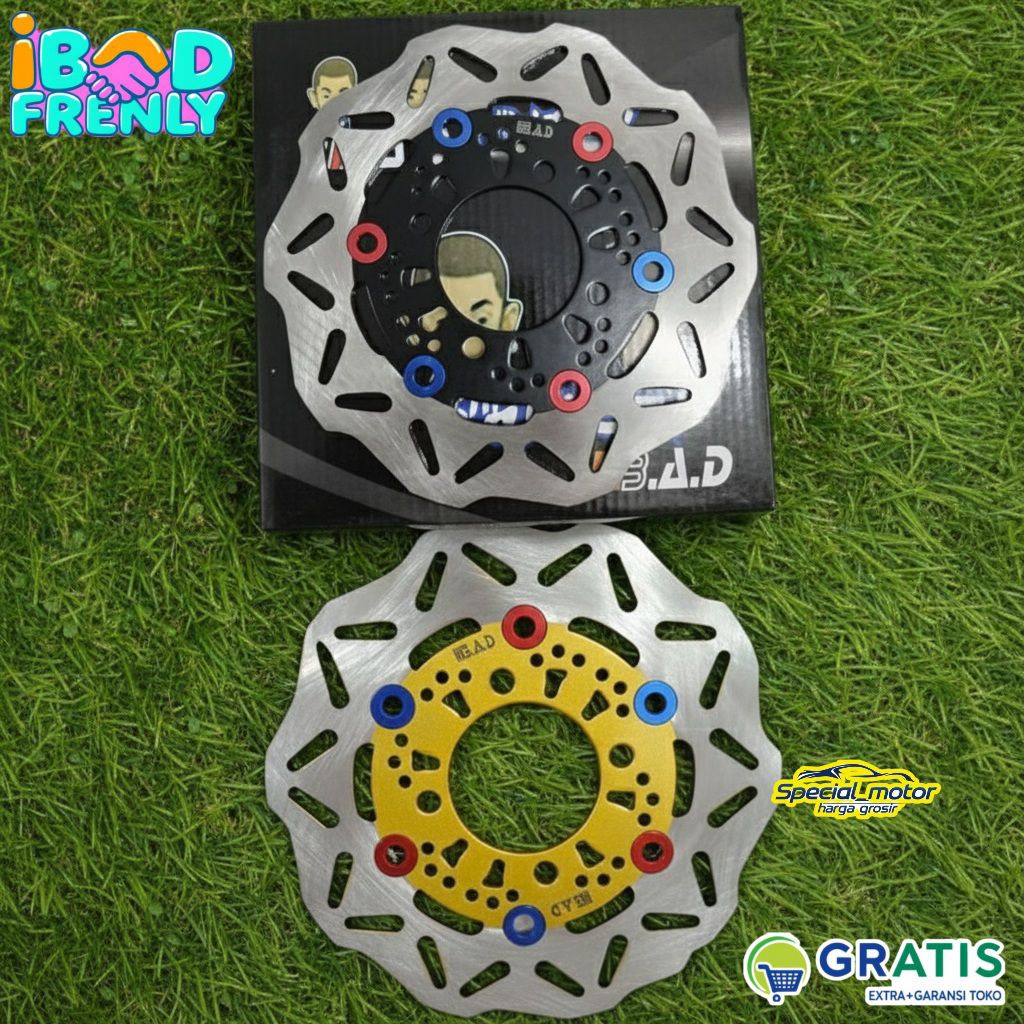 piringan cakram depan honda scoopy beat spacy vario lama lubang 4