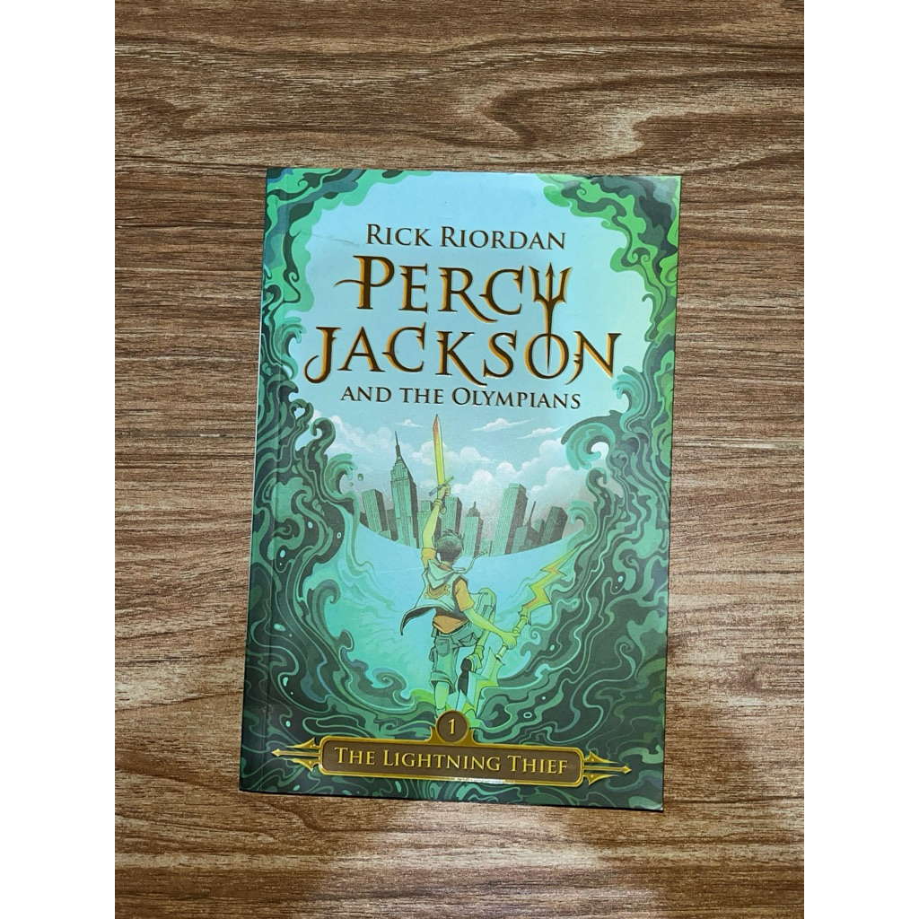 Preloved Percy Jackson The Lightning Thief Novel