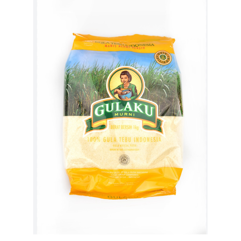 GULAKU KEMASAN 1KG (Karton). HARGA GROSIR NEGO