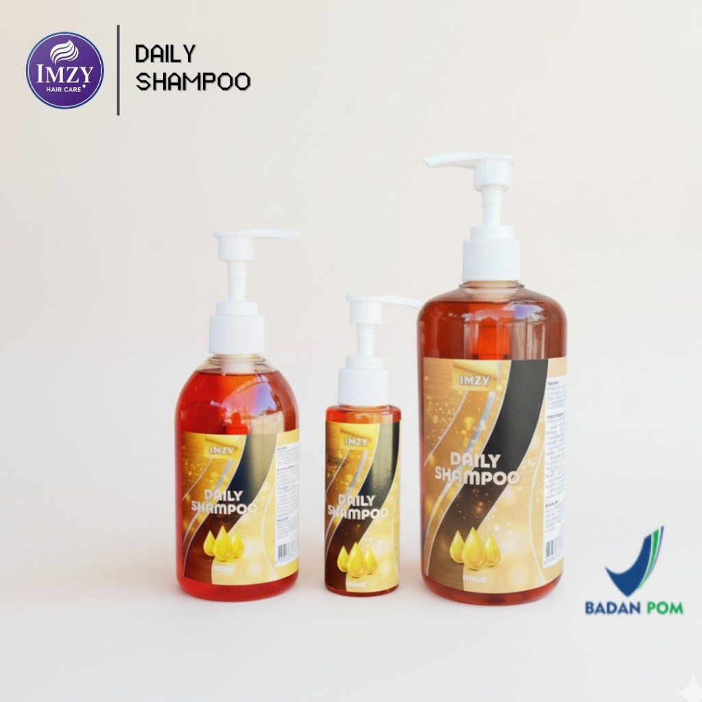 IMZY DAILY SAMPOO Sampo kutu ketombe gatal anak dan dewasa BPOM