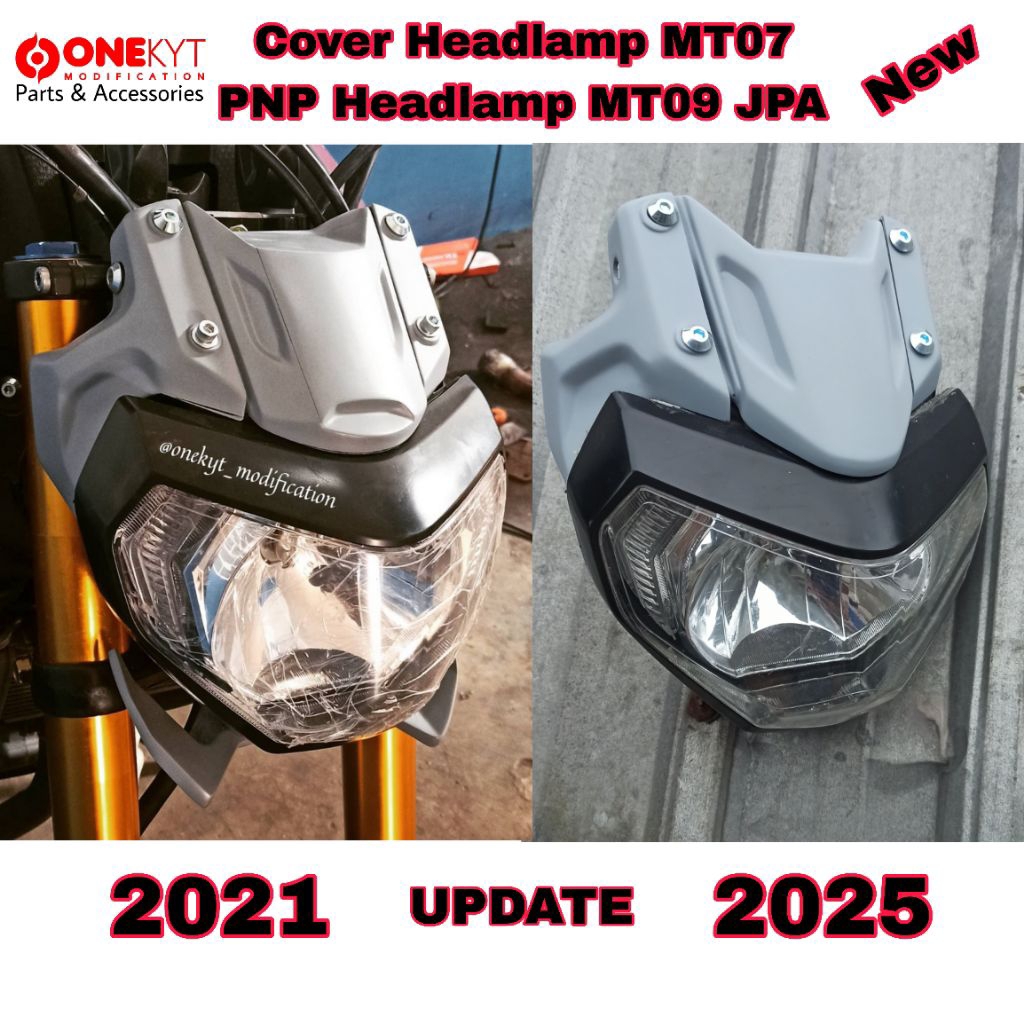 Headlamp MT07 MT09 Universal