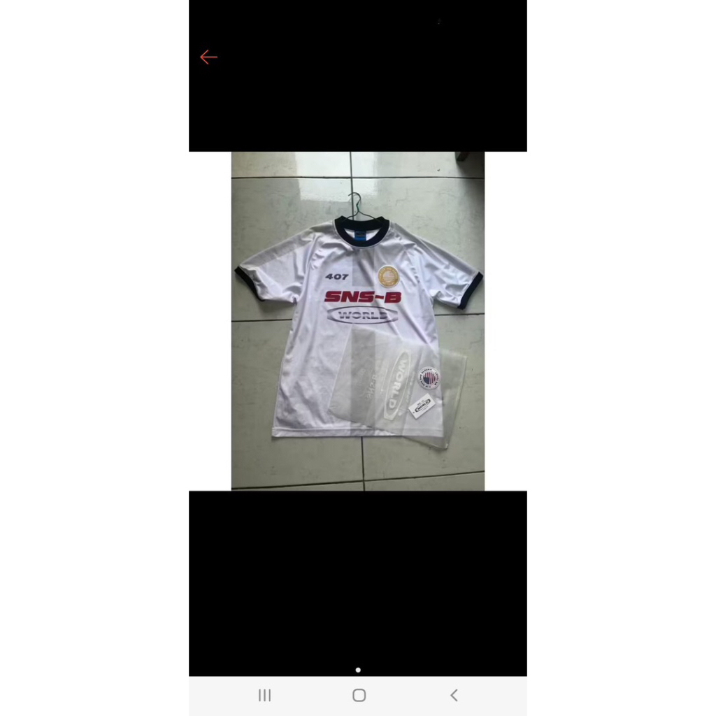 jersey sns-b 407 size M/L (bekas)