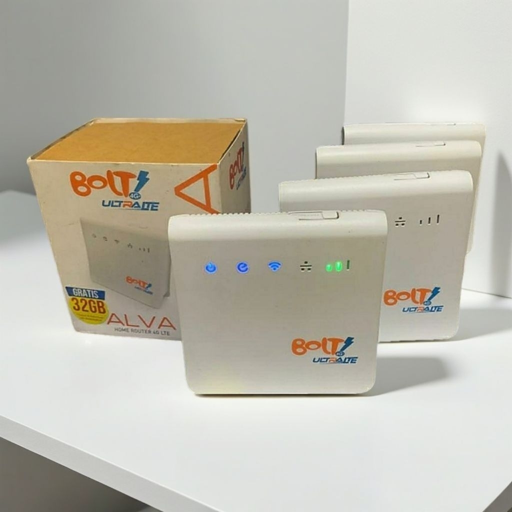 Bolt BL300 Alva WiFi 4G LTE Router Unlock T-Sel Byu Smartfren Unlimited B40'2300mhz