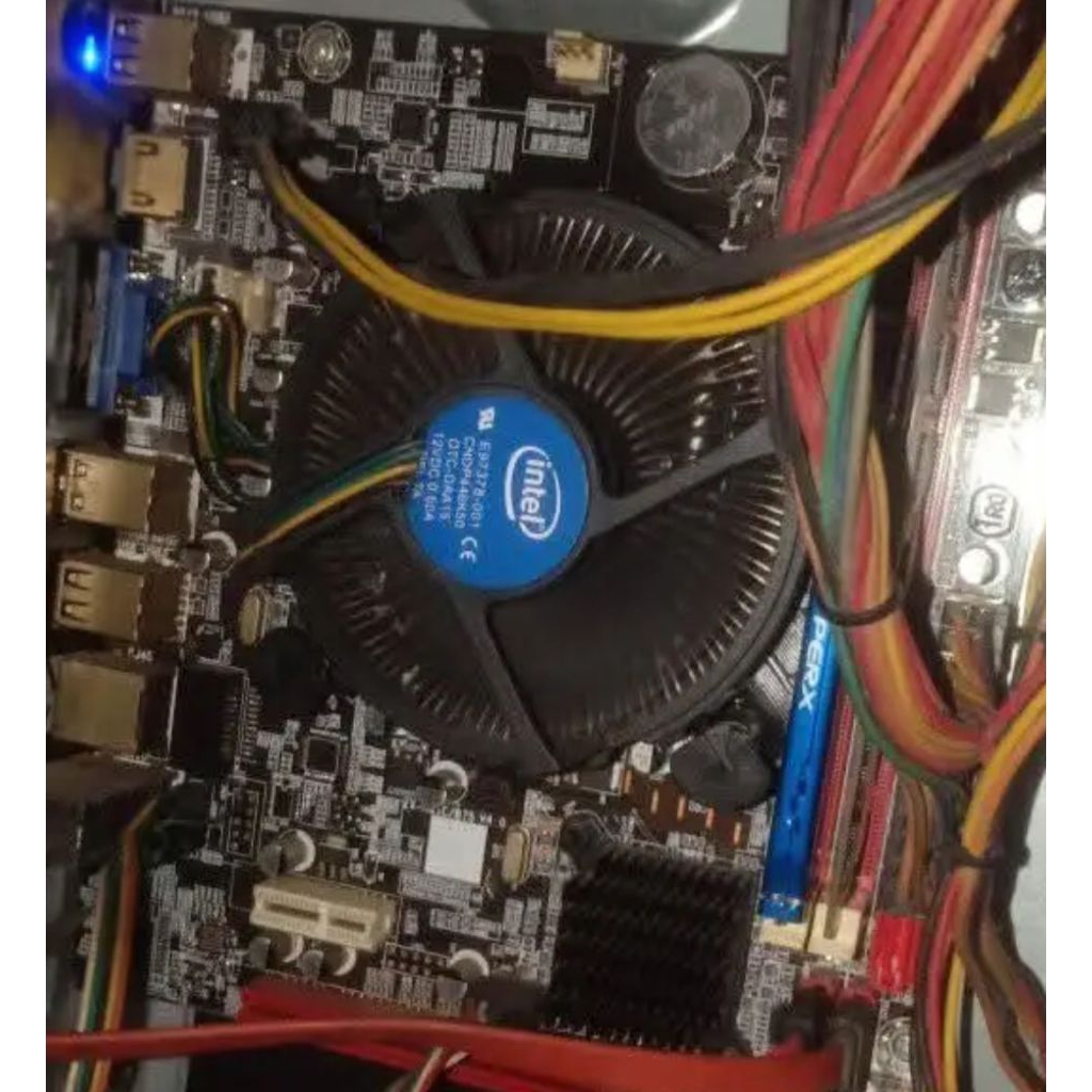 Paket Mobo i5 gen 3 Ram 8gb Heatsink dan Bp