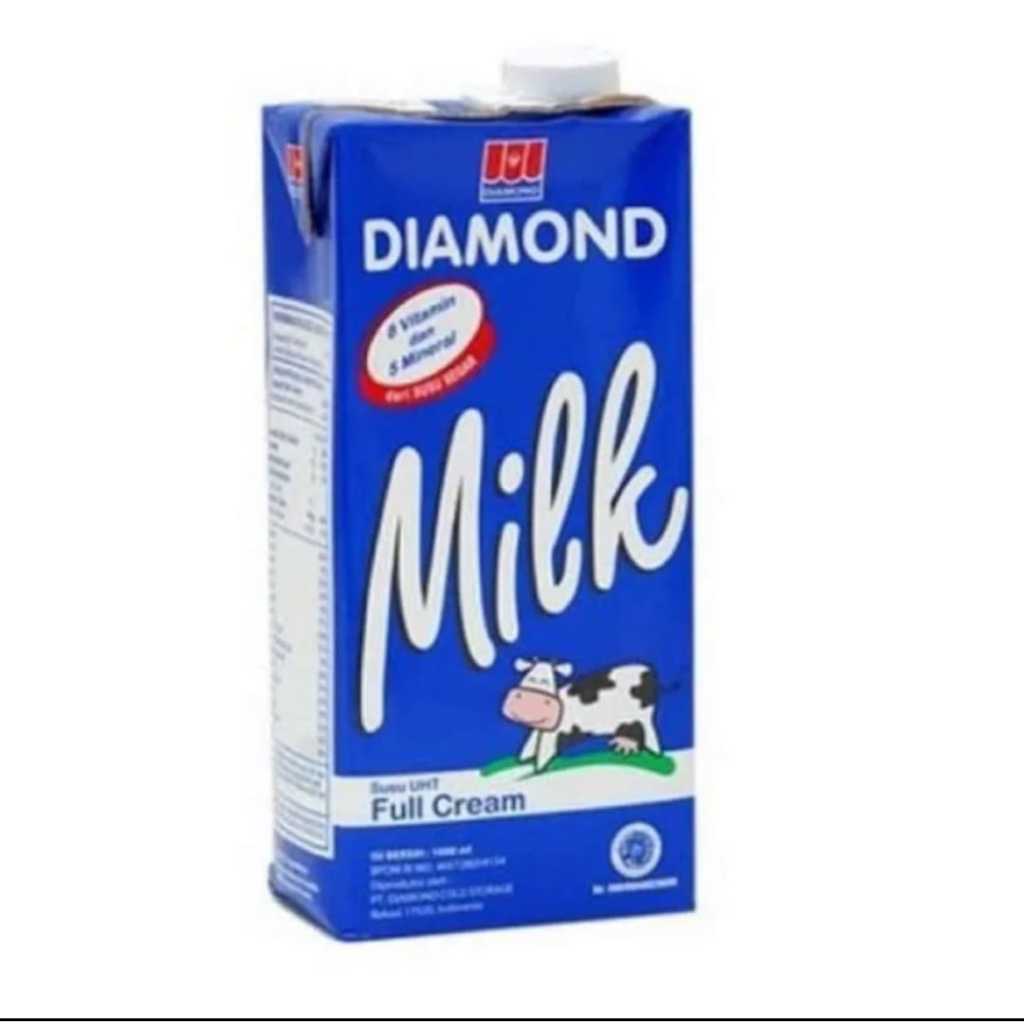 DIAMOND MILK FULL CREAM 1000 ML SUPER MURAH