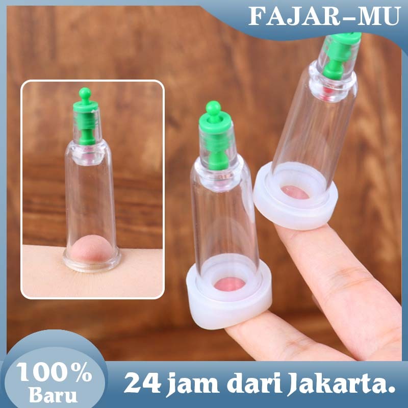 Bekam Kop Angin Jari Curve Flat / Alat Bekam Jari / Kop Bekam Kecil