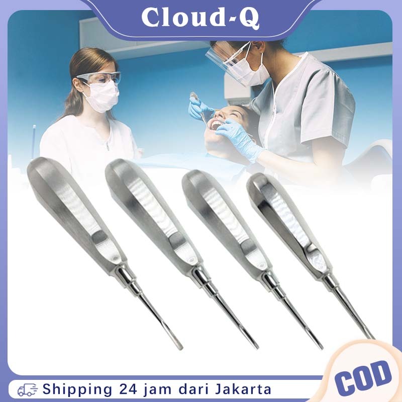Alat Tang Cabut Gigi Dewasa Anak / Alat Ungkit Cabut Gigi / Dental Bein Root Elevator