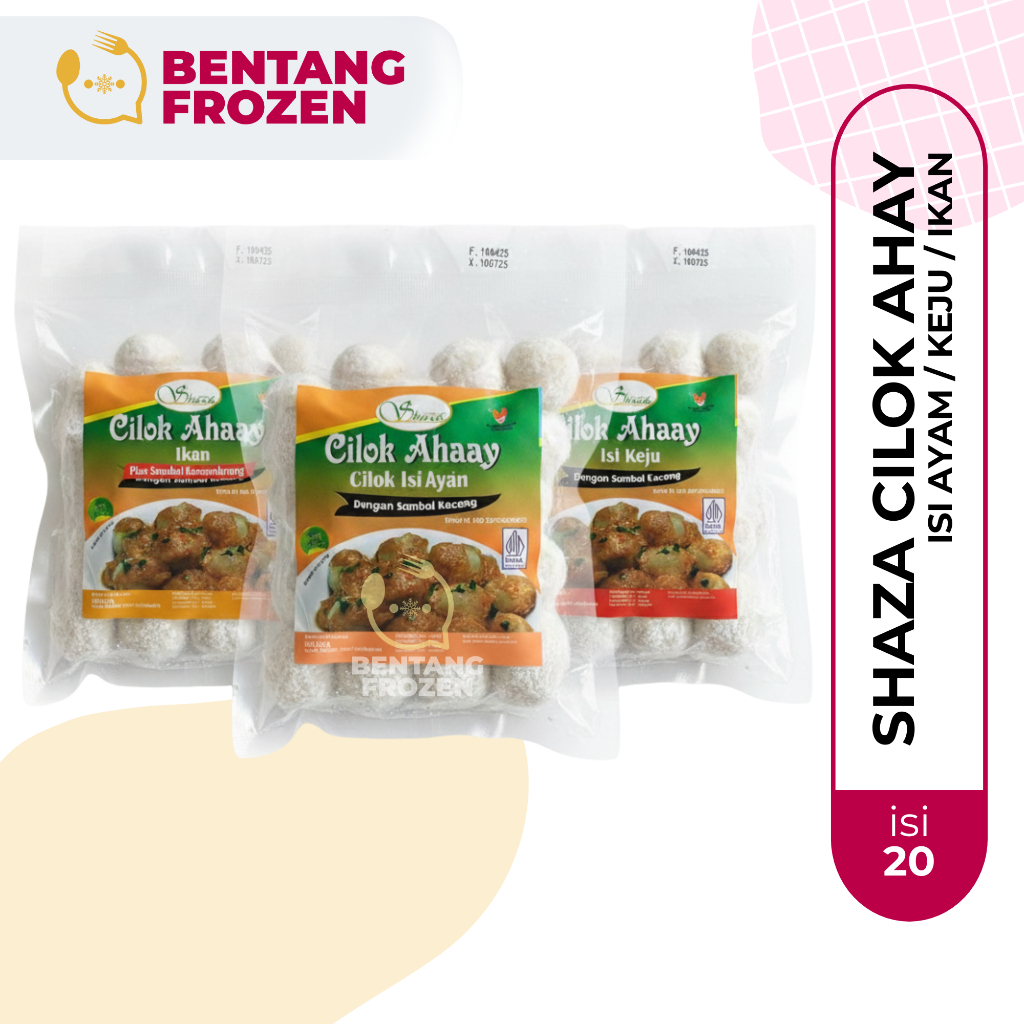 Cilok Ahay Isi 20pcs / Cilok Isi Ayam / Cilok Isi Keju / Cilok Isi Ikan