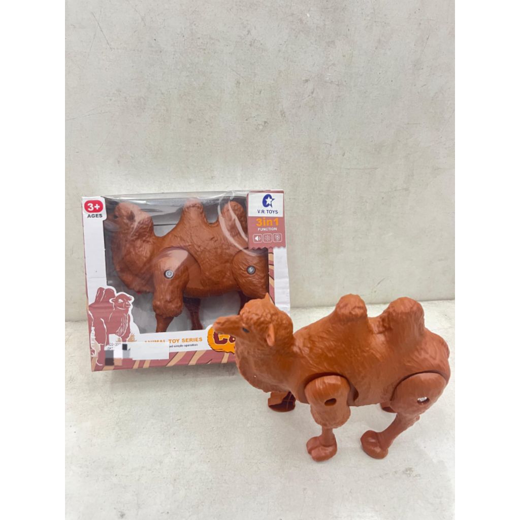Mainan Anak Unta Camel/ Mainan hewan unta berjalan