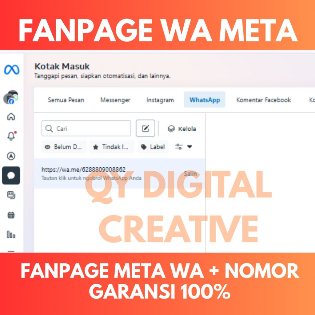 FANSPAGE / HALAMAN WA META SIAP PAKAI 2025