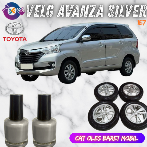 CAT OLES BARET MOBIL VELG AVANZA SILVER