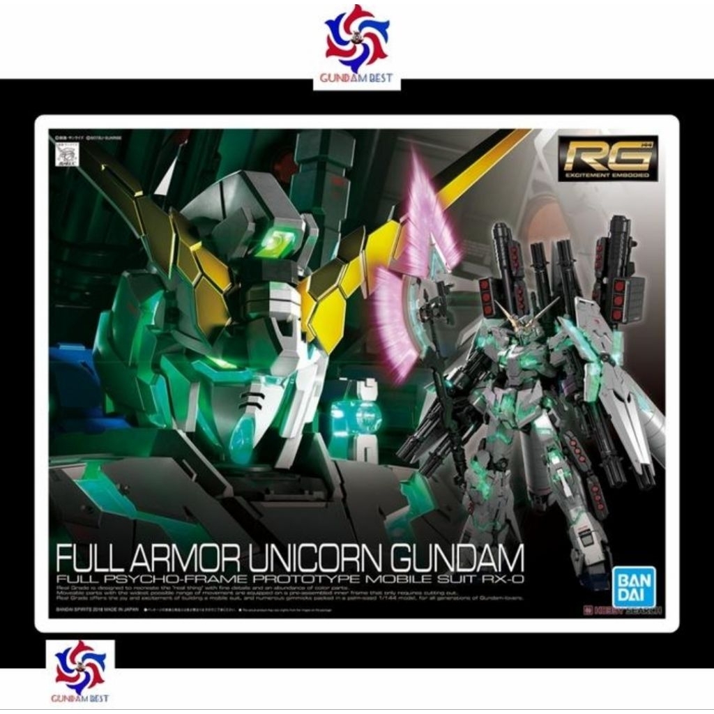 RG Full Armor Unicorn Gundam Bandai