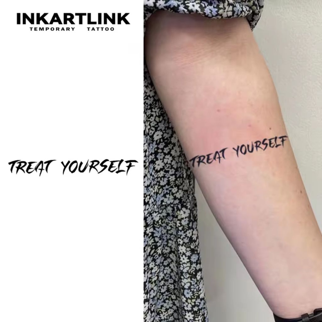 Semi Permanen Tatto Temporer Temporary Awet Tahan Air Lama 1 Bulan Fruit InkTulisan TREAT YOURSELF