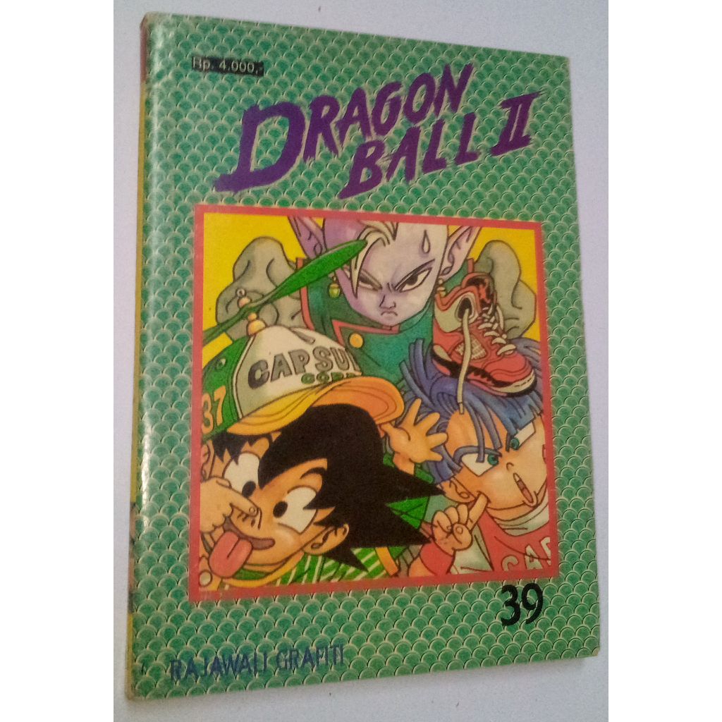 komik Dragon ball II vol 39 bekas kolpri terbitan Rajawali Grafiti