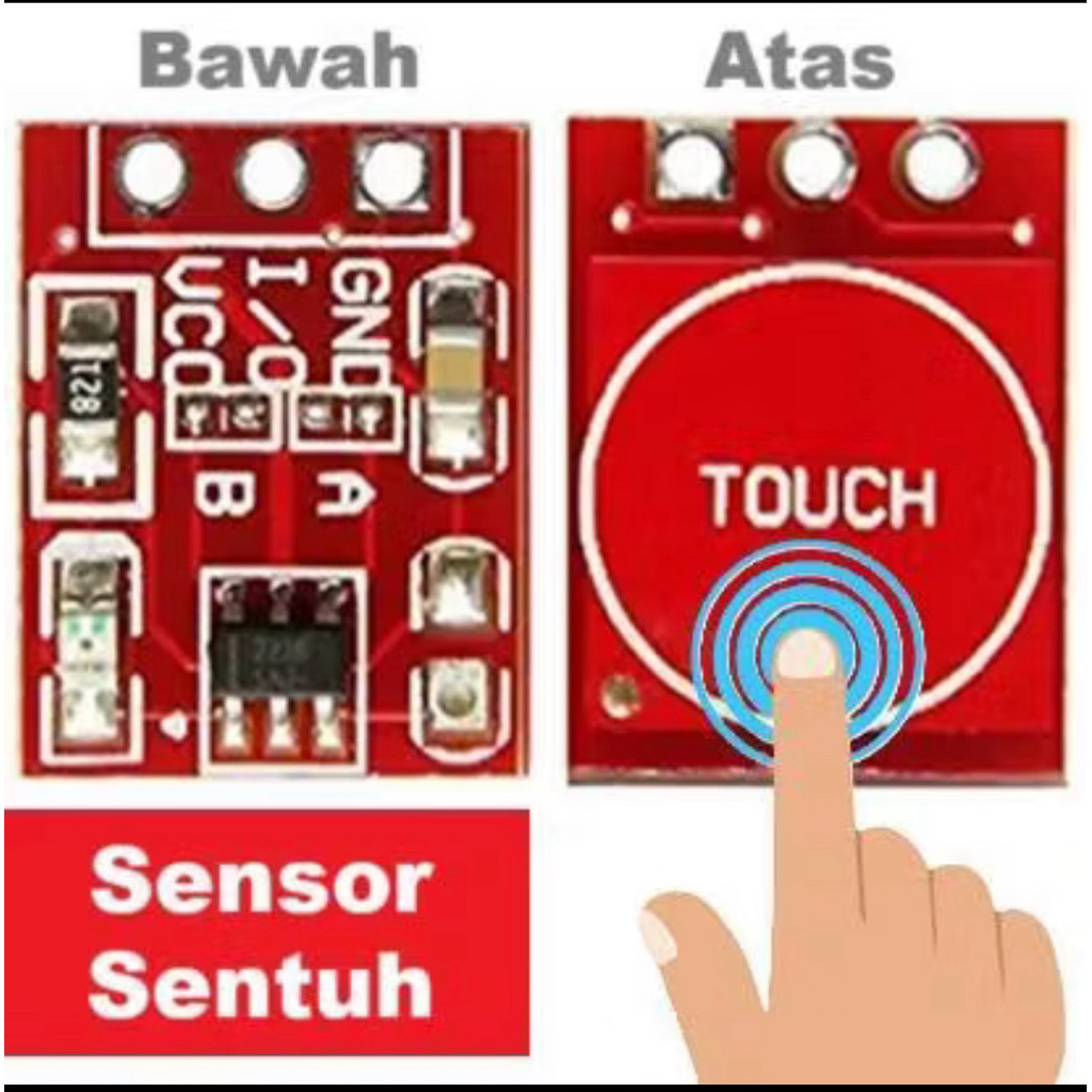 Modul sensor sentuh Touch Sensor TTP223