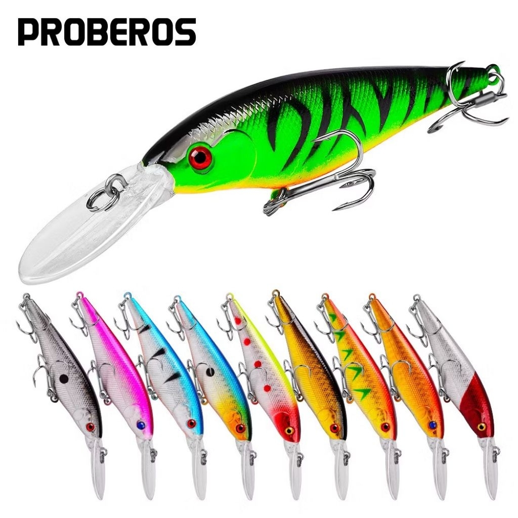 Lure Minnow Casting 11cm 10.5gr Umpan Ikan Palsu Floating