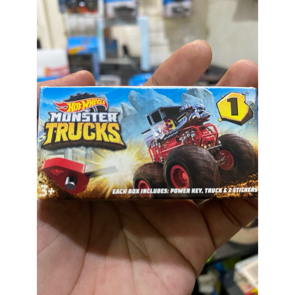 Hot wheels monster trucks mini power key