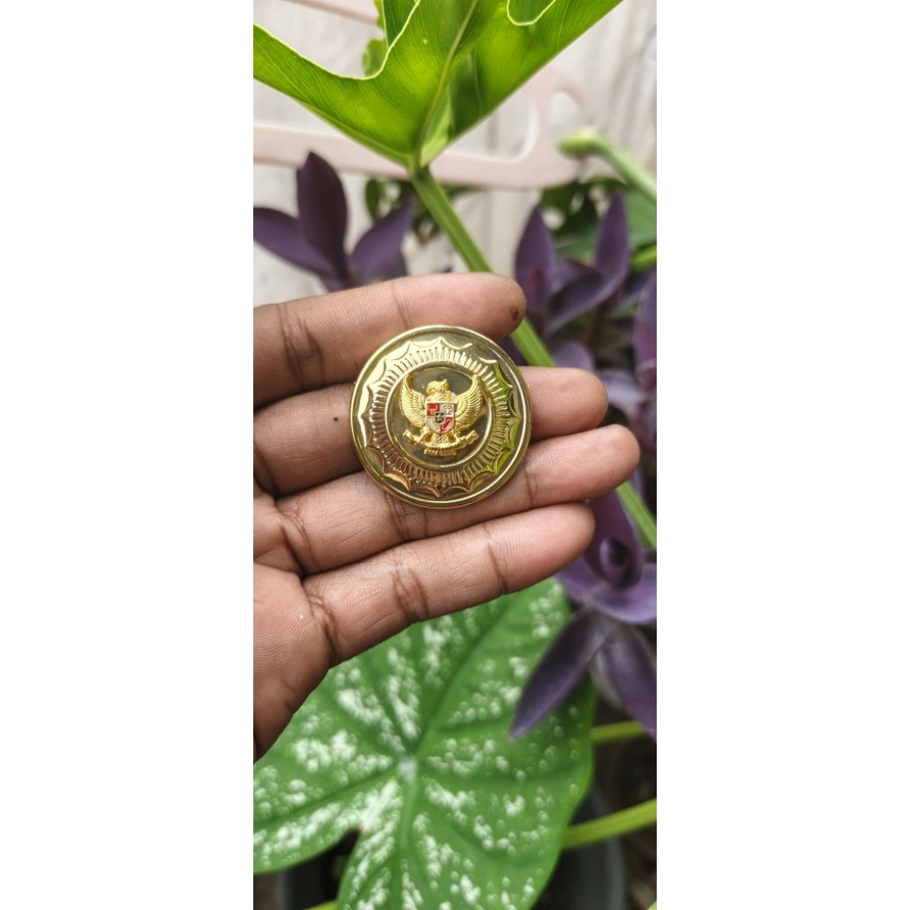 pin bulat garuda premium magnet