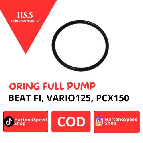 ORING FULL PUMP BEAT FI KARET ORING FUL PUMP BEAT INJEKSI SEAL SIL ORING FULL PUMP VARIO 125 / BEAT 